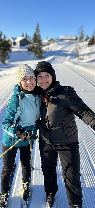 Obraz wyjazd na biegówki