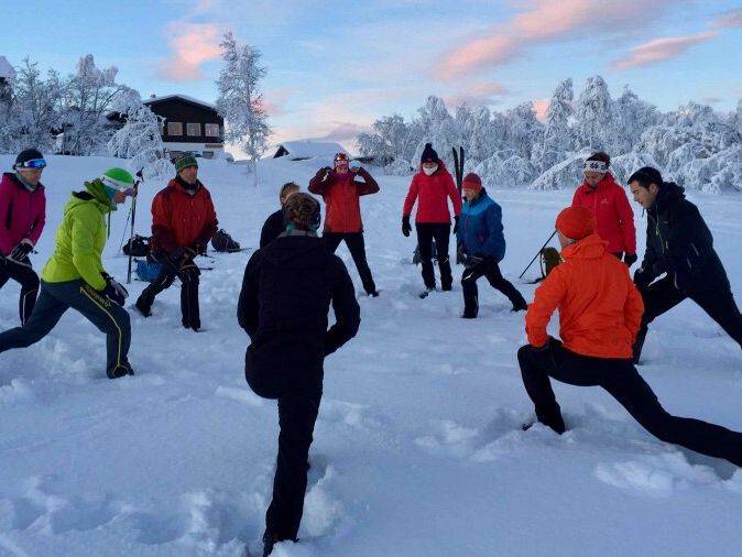 Galeria z kursu łyżwa Norwegia